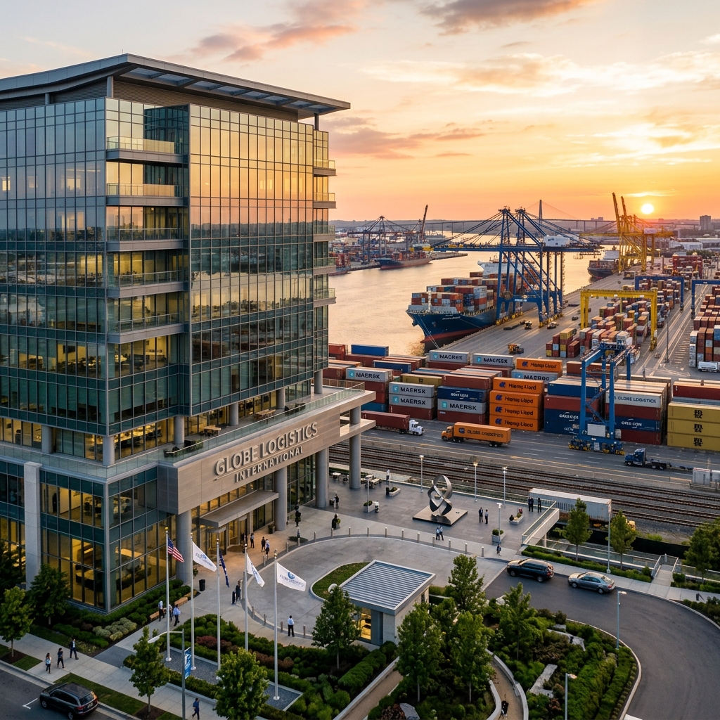 Harris Logistics and Storage Facility logistics headquarters and cargo operations